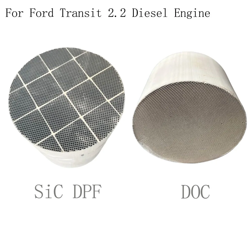 Filtro DPF DOC da 143,8 mm 144 mm per filtro convertitore catalistico Ford Transit 2.2 Euro 5 per filtro antiparticolato diesel Ford DPF