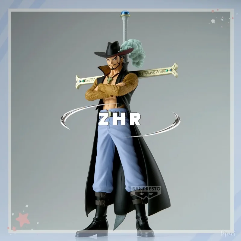 BANPRESTO One Piece DXF～THE GRANDLINE SERIES～EXTRA DRACULE.MIHAWK Animation Model Action Figure Toy Collection Gift