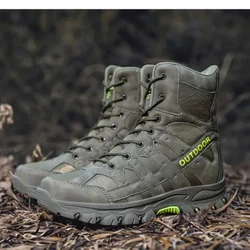 Indestructible safety boots for men Outdoor boots smash-proof and stab-proof industrial shoes for men Desert boots