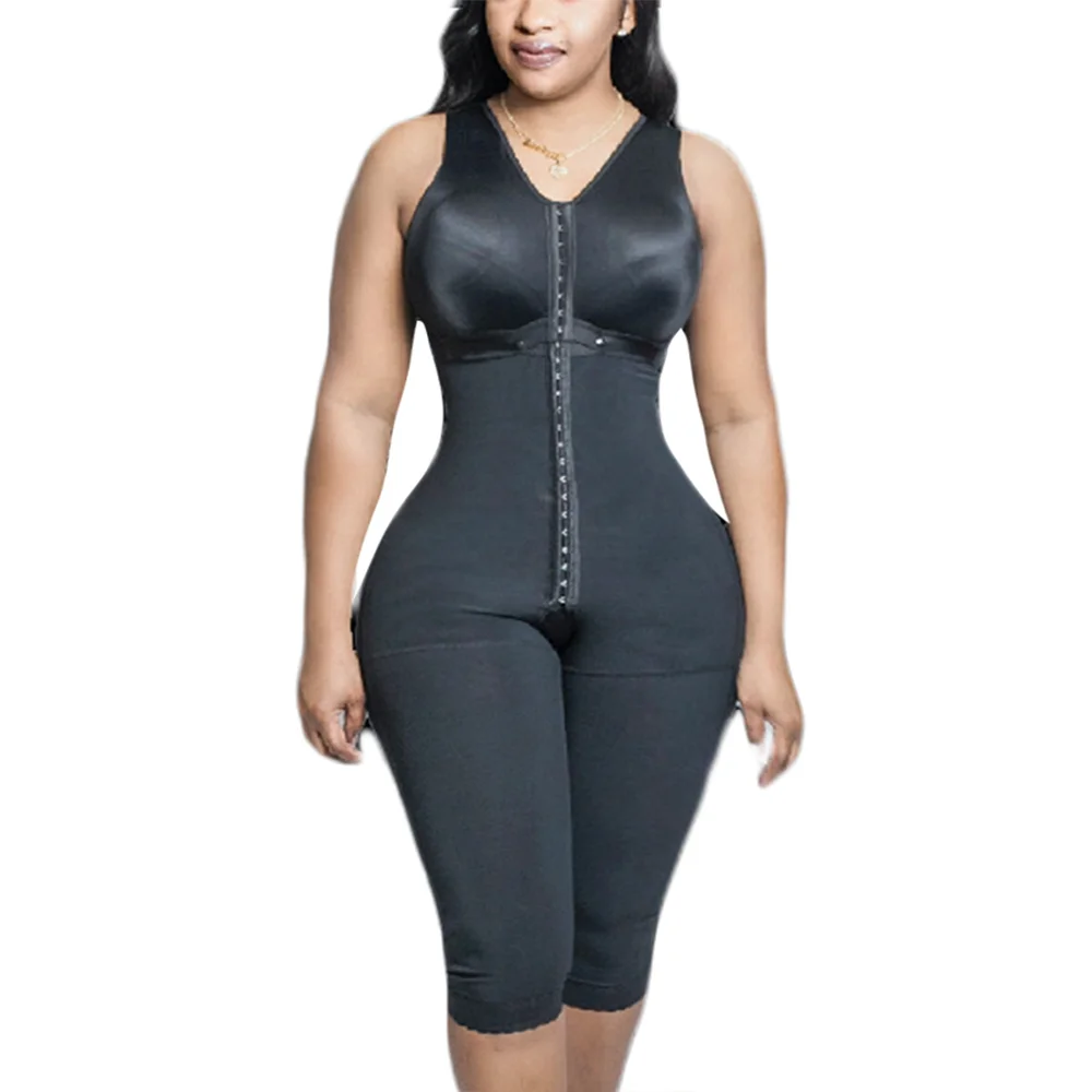 

SPARSHINE SS Women Shapewear Weight Loss Faja Postpartum Post Liposuction Bodysuit Adjustable Hook-Eye Body Shaper Tummy Control