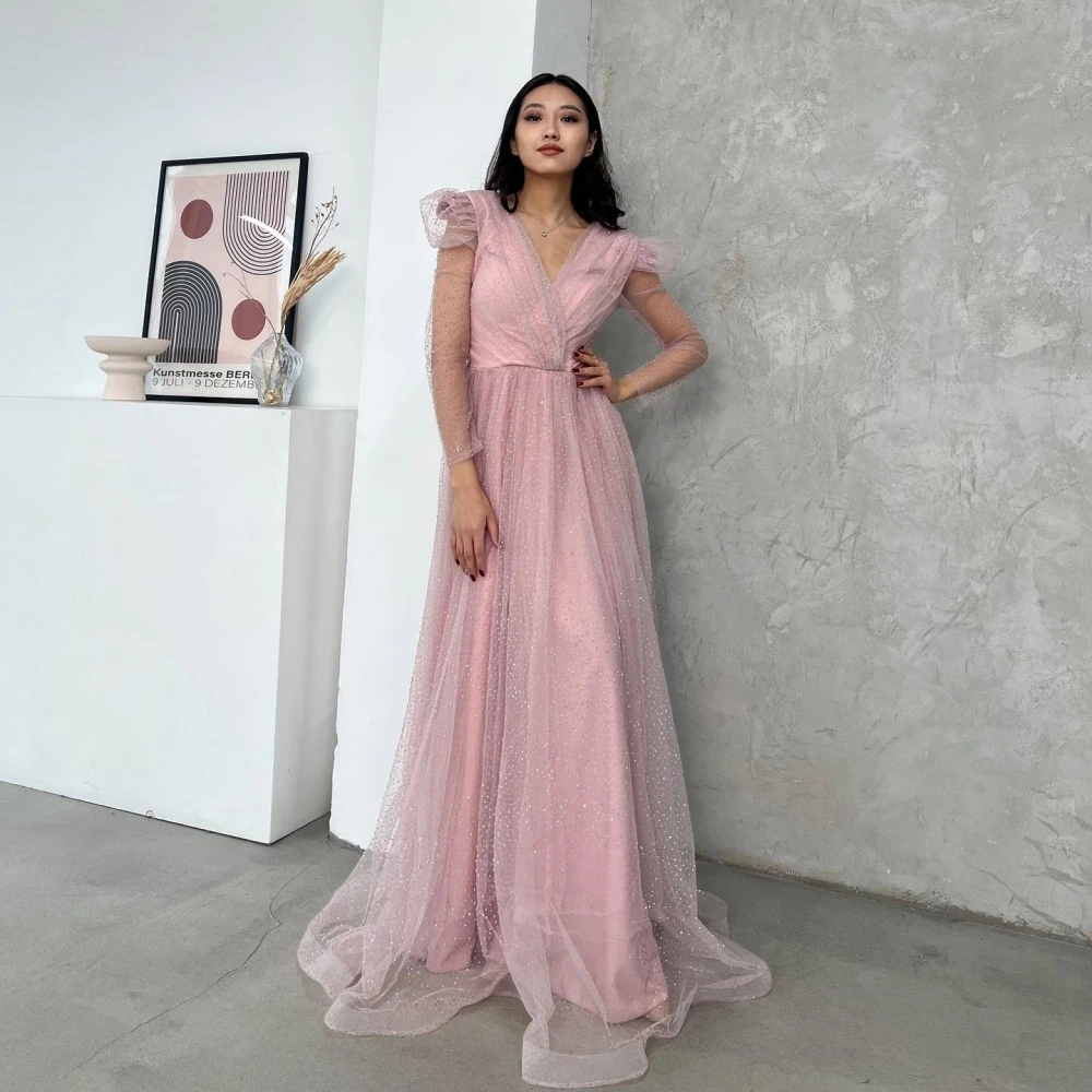 Yipeisha Ballkleid einfache hochwertige V-Ausschnitt A-Linie Cocktail kleider Quince anera Kleider konturiert Organza benutzer definierte Kleid