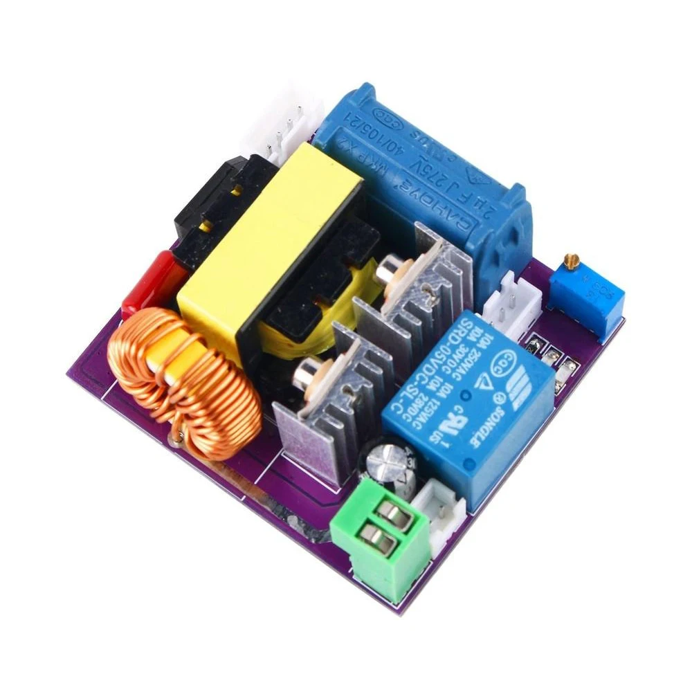 ZVS Boost Charger Board Built‑in Auto‑Stop Function DC7.4‑12.6V to DC150‑400V 126W High‑Voltage Capacitor Charging Module