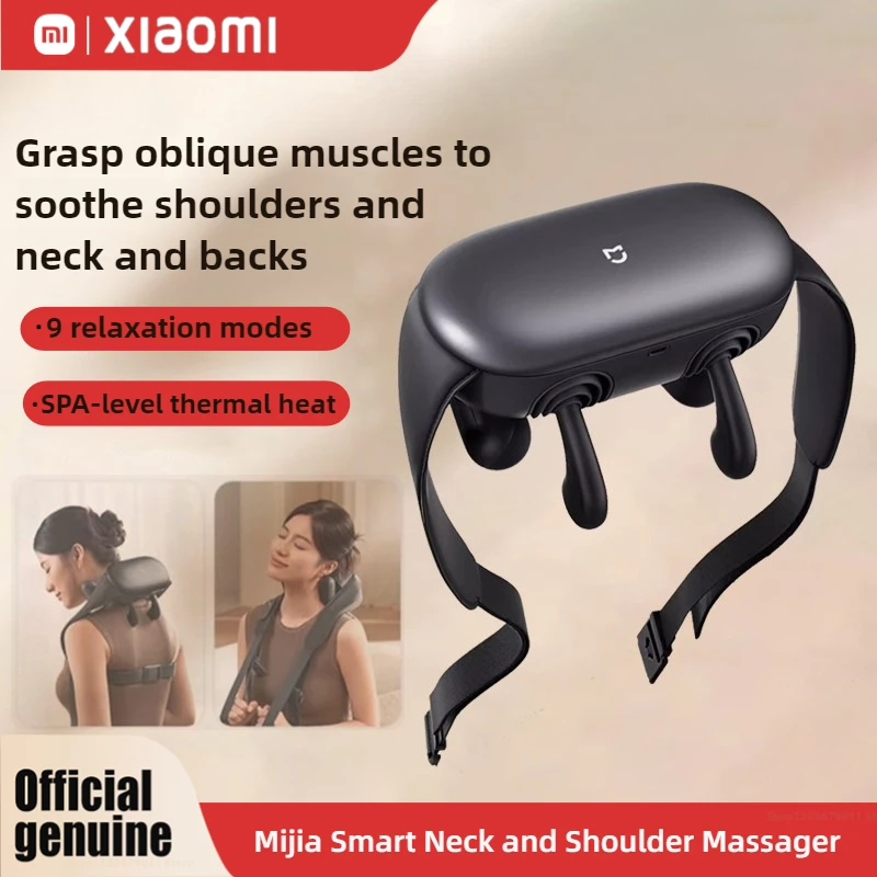 

Xiaomi Mijia Smart Neck Massager Shoulder and Neck Integrated Massage Hot Compress Custom mode Work with M iHome APP Control