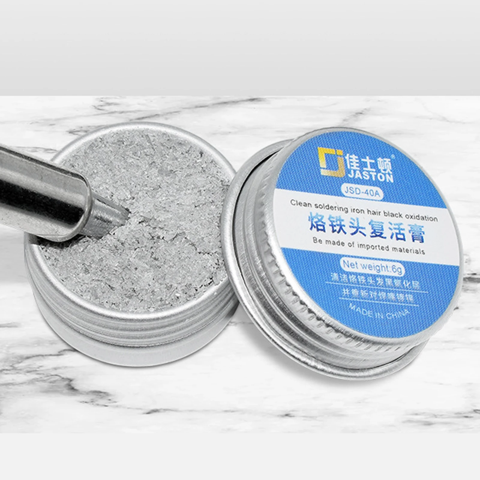 Soldering Paste Maintenance Cleaning Refresher Soldering Iron Tip Tinner for Cleaning Solder Iron and Tips Iron Head Maintenance