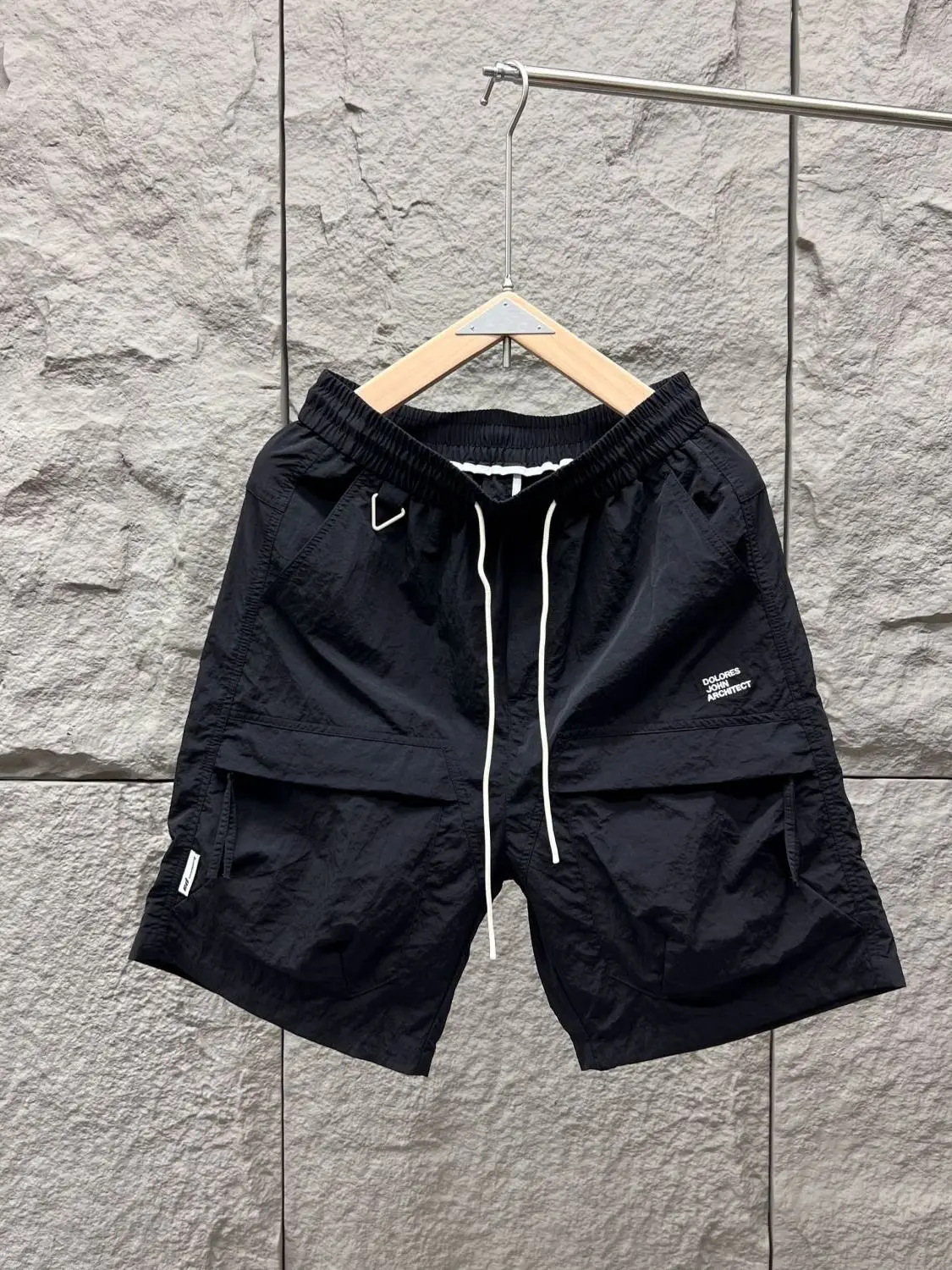 

Новинка 2025, мужская свободная повседневная тонкая рабочая одежда American High Street Faion, дышащие удобные летние брюки с прямыми штанинами