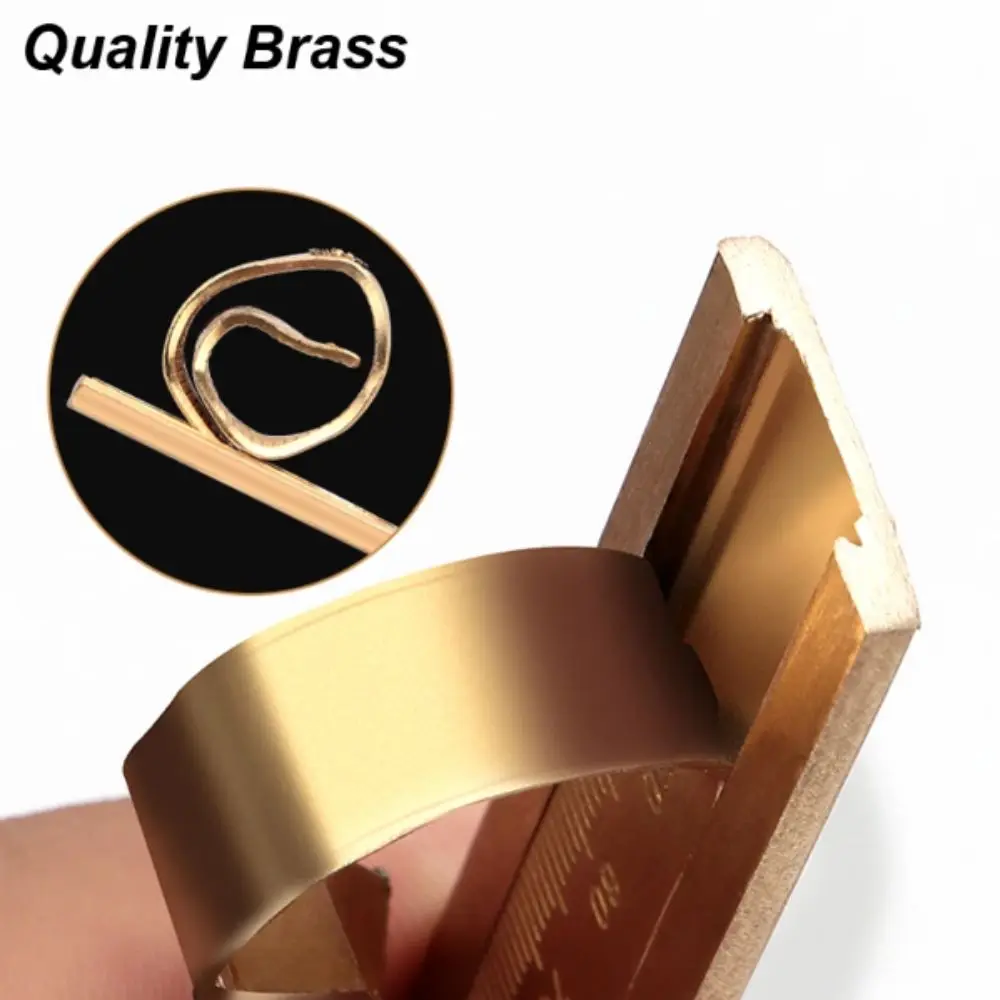 

Double Scales Vernier Caliper Dual Scale Metric Imperial Slide Gauge MM Inch Brass Material Brass Caliper Precision Measurement
