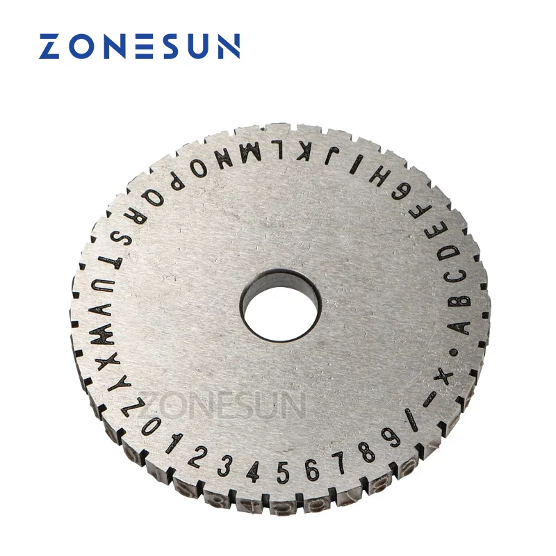 ZONESUN Embossing Machine1 Gear for Manual Steel Label Engrave Tool