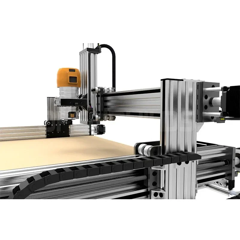 ชุดเครื่องแกะสลัก CNC แบบเปิด Openbuilds Lead CNC Router xPRO V5 GRBL 4 แกน DIY สำหรับงานแกะสลักที่มีความแม่นยำสูงบนไม้ โลหะ อะคริลิก พลาสติก