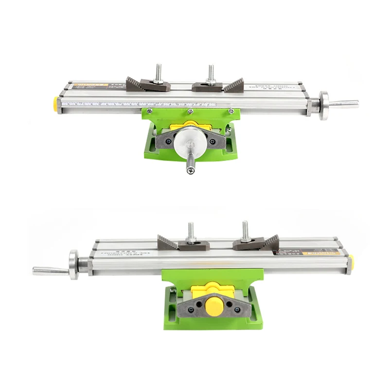 Cheap DIY home micro precision multi-function milling machine bench drill vise fixture table X Y axis adjustment coordinate ta