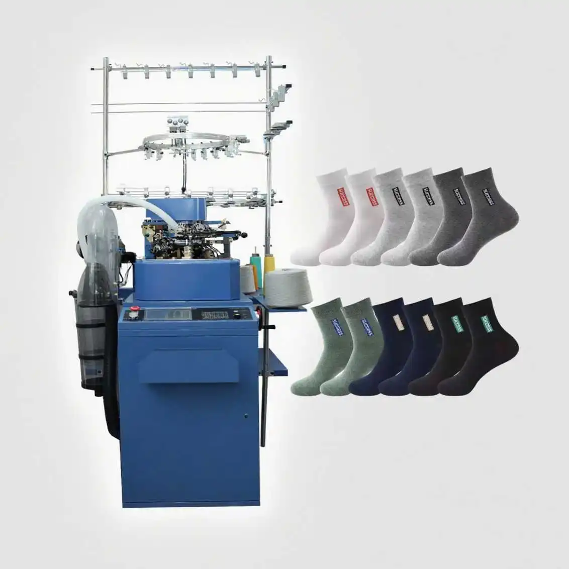 High-Speed Fully Automatic Computerized Sock Knitting Machine Motor 2-Year Warranty Sale For Efficient Sock Production