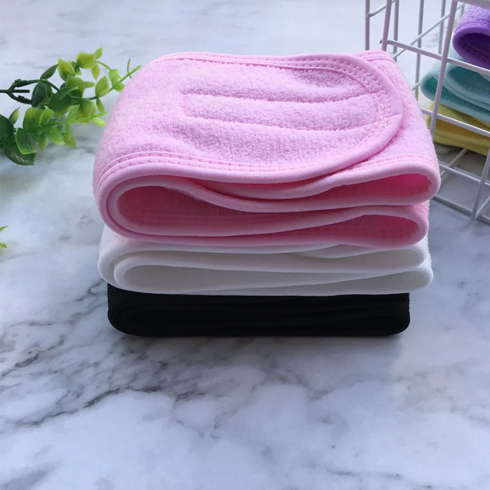 3pcs white black pink Magic Sticker Yoga Hair Band Running Knitting Hair Accessories for Women Fashion Makeup Spa Headbands