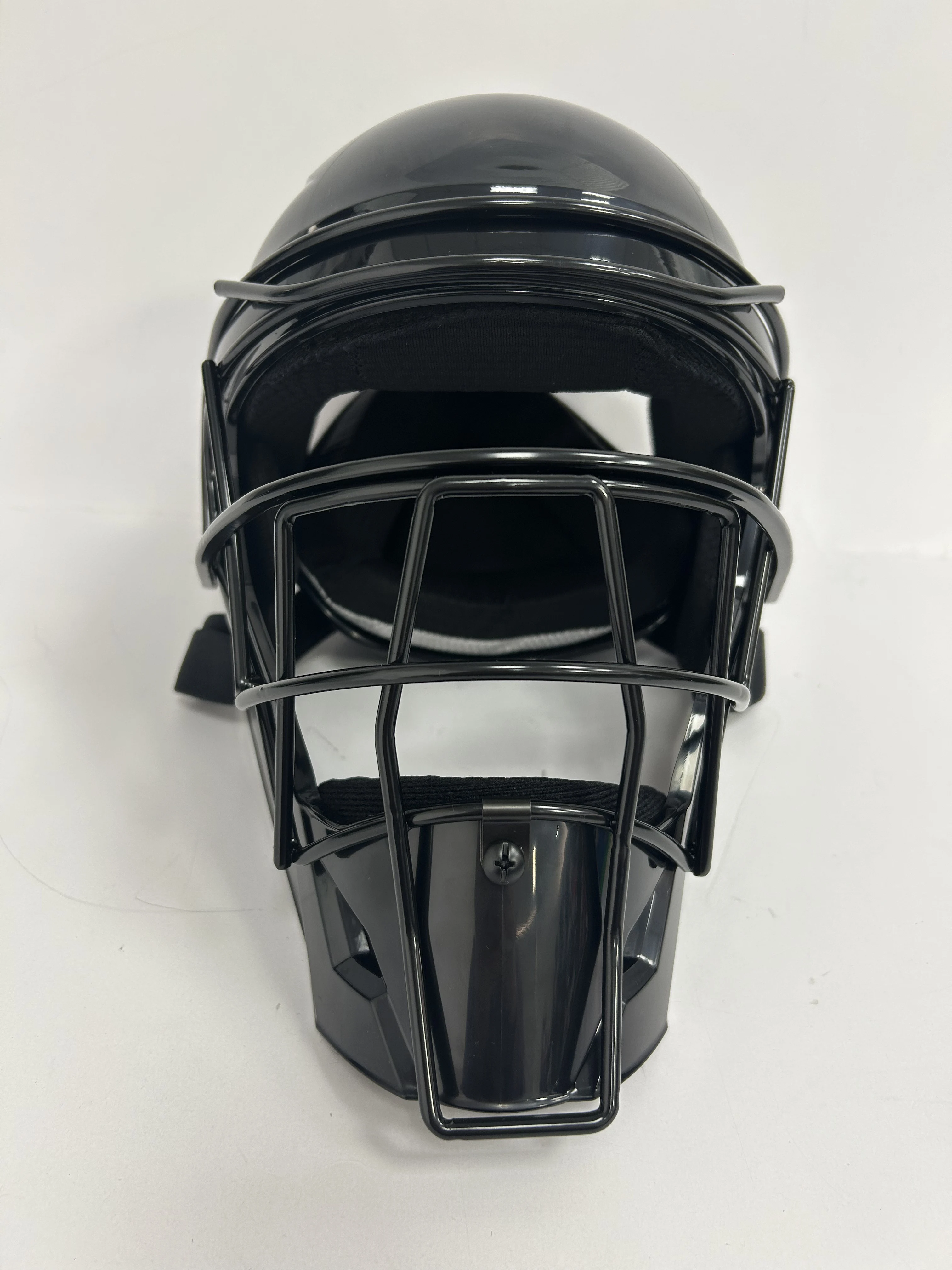 Baseball Catcher Helmet with Face Mask, Protective Gear for Softball, Impact Resistant, Adjustable Size, Lightweight Design