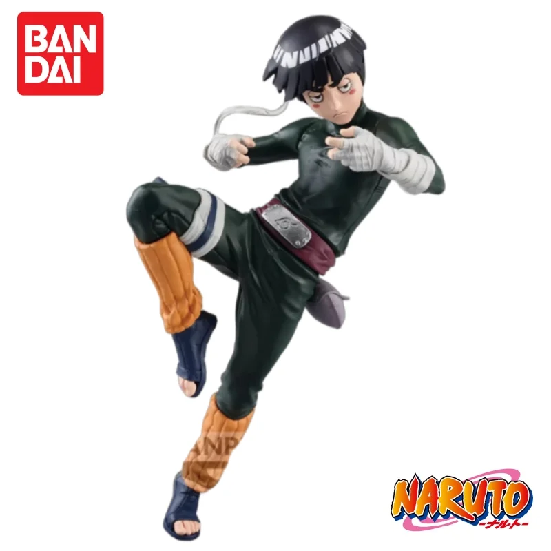 

in stock Original Bandai BANPRESTO NARUTO BFC Styling ninja war Rock Lee Drunk Fist Prizes Garage Kit Model