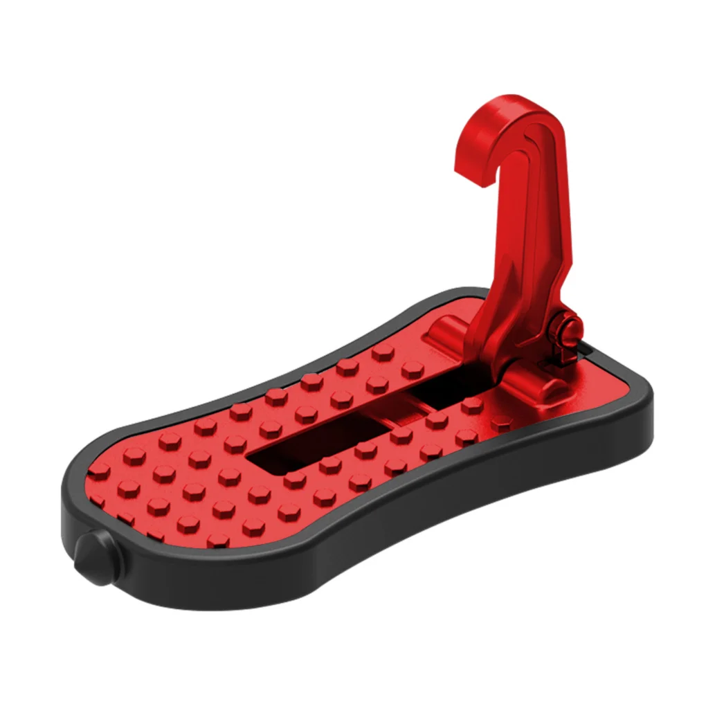

Auto Gear Door Step Easy Access to Roof Supports Both Feet Foldable Car Roof Rack Step Glass Breaker Safety Hammer Hook Pedal