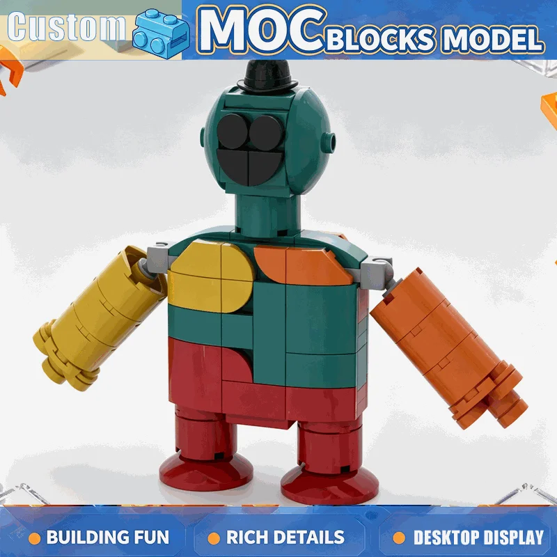573PCS MOC Toy Factory Modify Creatures Trio Model Building Blocks Education Custom Puzzle DIY Creative Ideas Children Toy Gift