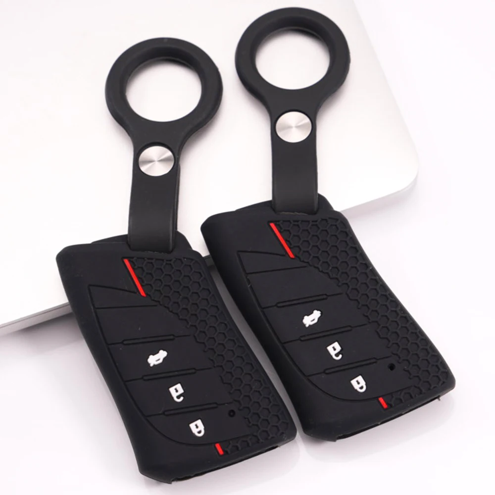 Silicone Key Cover With Lanyard For Lexus NX ES UX US RC LX IS 250h RX 350h LS 450h 260h 300h UX200 LM350H LM500H ES200 Flexible