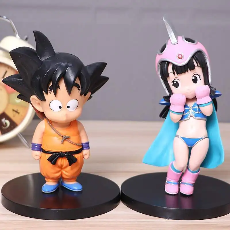 Bandai figuras de Anime de Pvc, juguetes de Dragon Ball, maestro Oolong, Roshi, regalos de cumpleaños y Navidad para amigos, lindos adornos de mesa