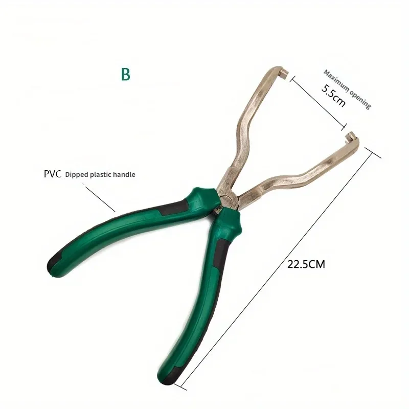 

1pc Quick connector disassembly pliers for gasoline pipes, fuel pipe clamp pliers, filter clamp pliers, oil pipe clamp pliers