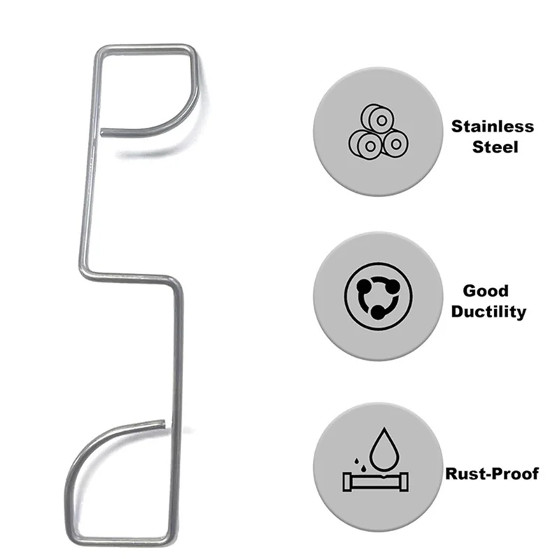

25 Pcs Fence Panel Clips, Fence Panel Wedges To Stop Fence Panels Rattling, Fence Wedges To Stop Banging-AT64
