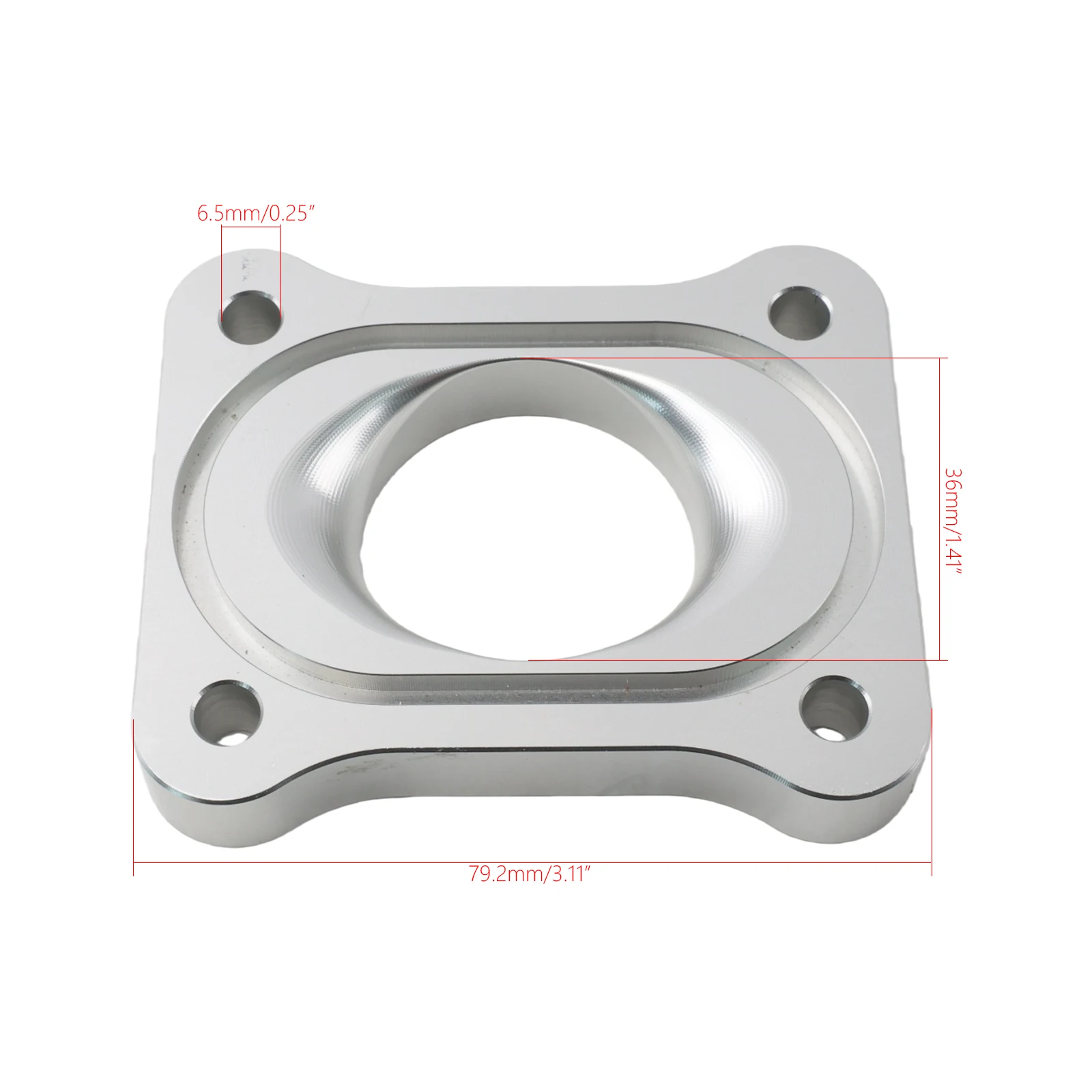 N54 Engine Cooling Upgrade Billet Coolant Relocation Adapter Flange For BMW 135i 335i 535i Twin Turbo Modification