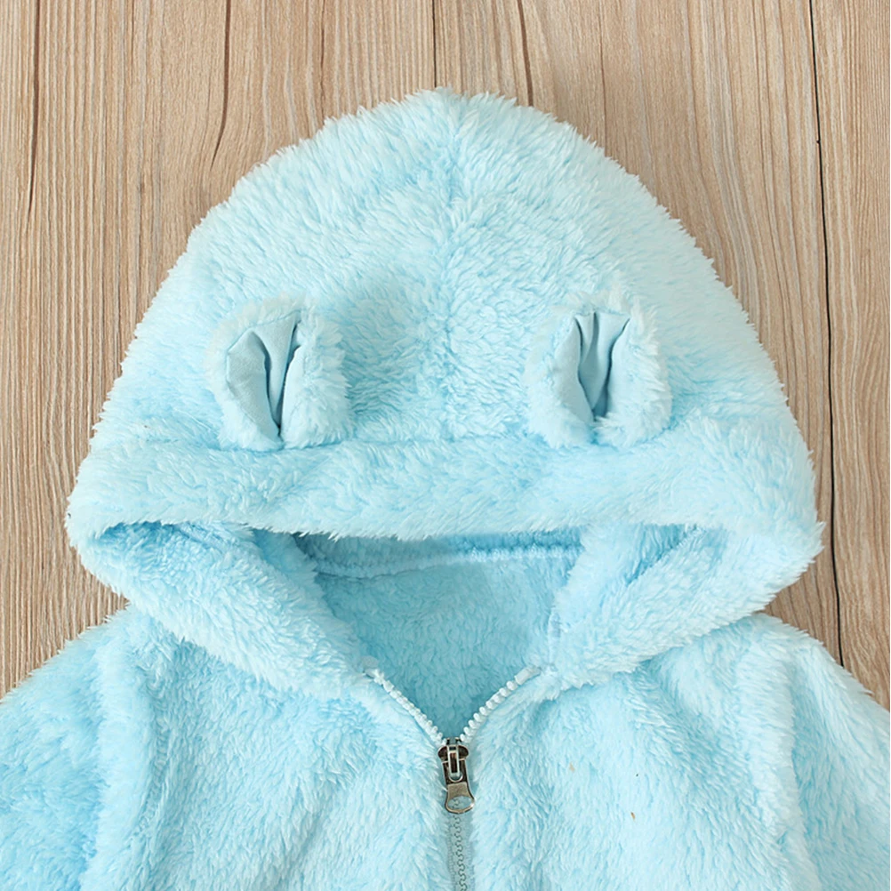

Cotton Infant Hooded Romper Newborn Jumpsuit Winter Bodysuit Baby Boy Clothes One-Piece Romper Christmas New Year Everyday Wear