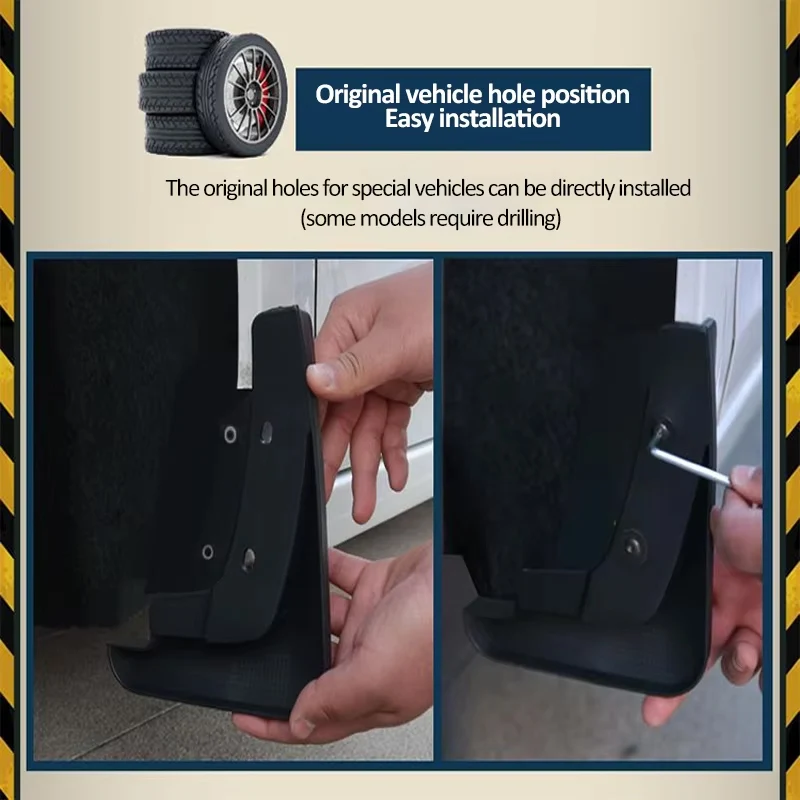 مصدات السيارات ل Leapmotor B05 Lafa 5 Lafa5 2026 2027 2028 4 قطعة واقيات الطين المضادة للخدش الطين Flad واقيات الطين حماية اكسسوارات السيارات #6