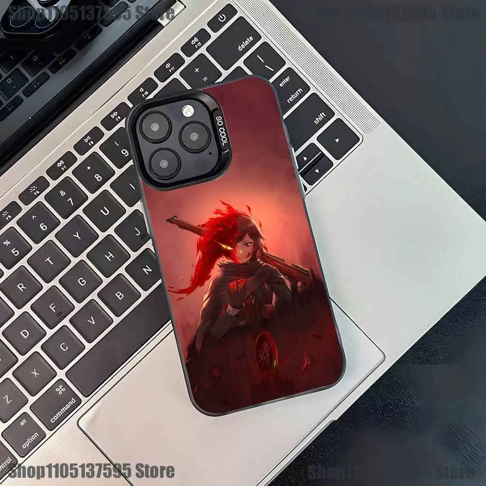 เคสโทรศัพท์มือถือ L-Limbus สำหรับ iPhone 17,16,15,14,13,12,11,Pro,XS,Max,Plus,Mini,SE4,E สีดำด้าน ป้องกันการกระแทก