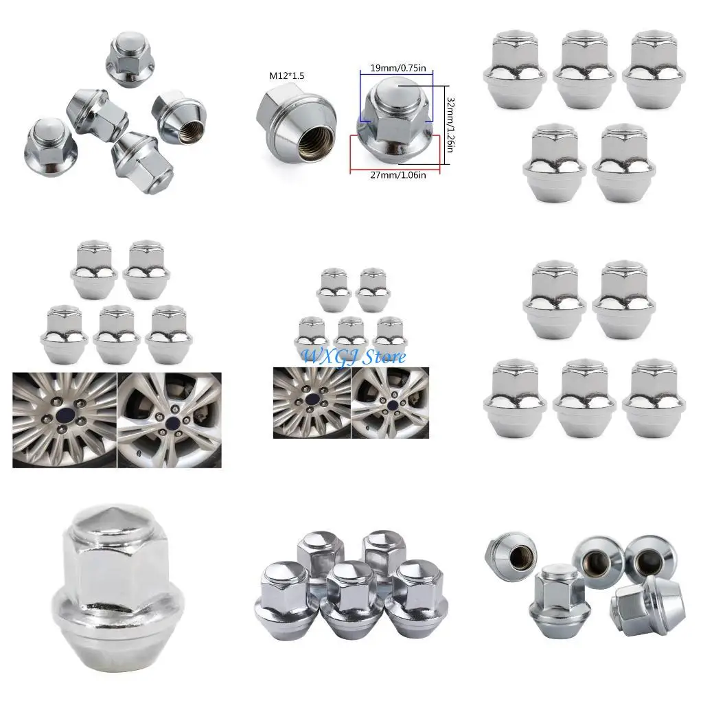 

37JE Industrial Wheel Steel Wheel set Locking Wheel Nut Bolts Vehicle Spare