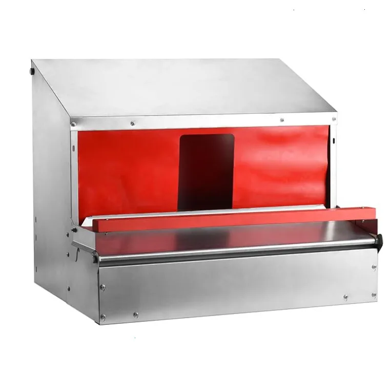 

Reversible Egg Mount Roll Away Chicken Nesting Box with Roost Bar New Condition for Retail Chicken Coop Hen Laying Boxes