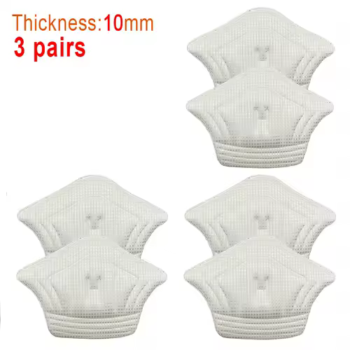 3pair/6pcs Insoles Patch Heel Pads for Sport Shoes Back Sticker Adjustable Size Antiwear Feet Pad Cushion Insert Insole - Image 8