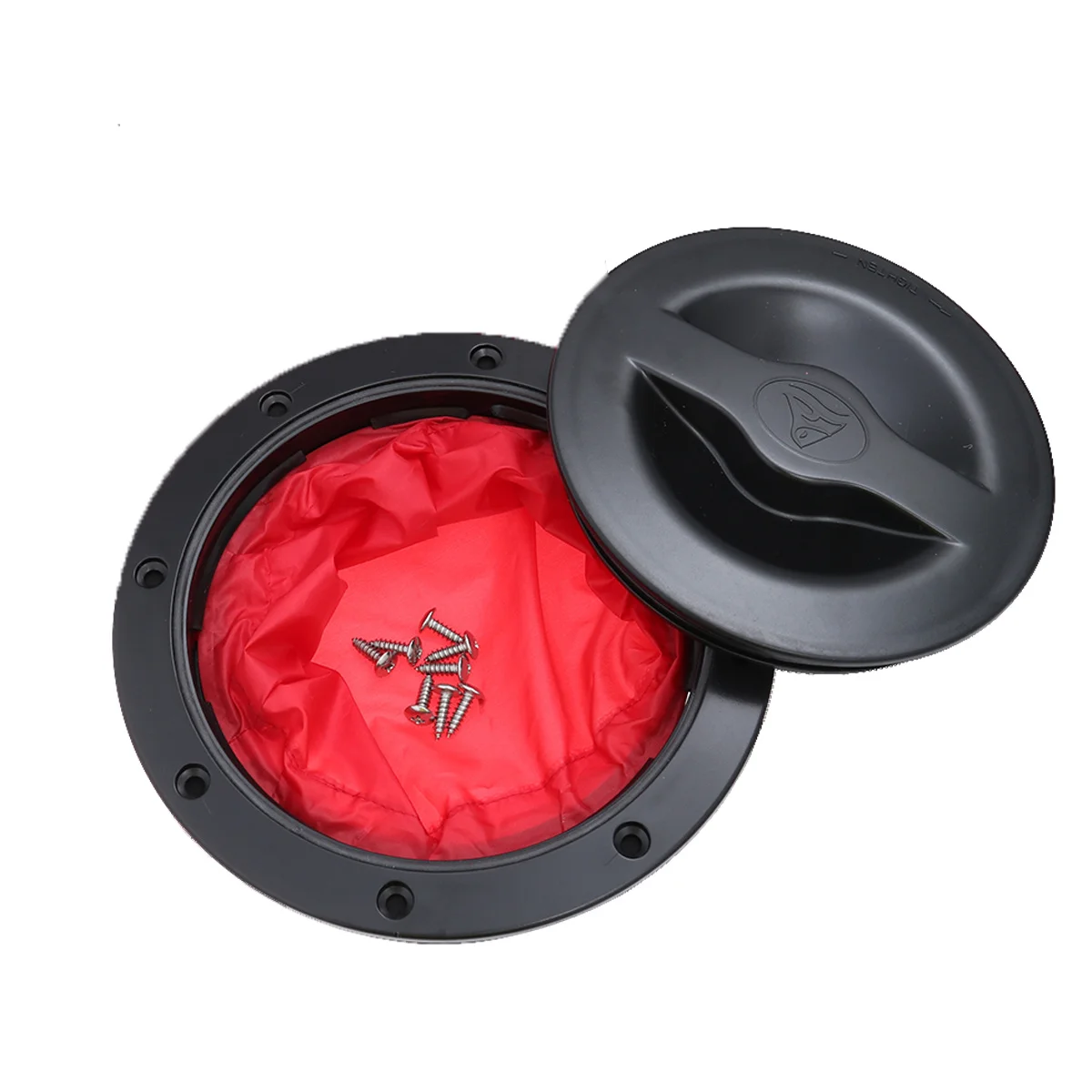 

Abs Deck Plate 205Mm Outer 156Mm Inner Diameter For Kayak Boat Fishing Rigging Red Storage Bag Included Hatch