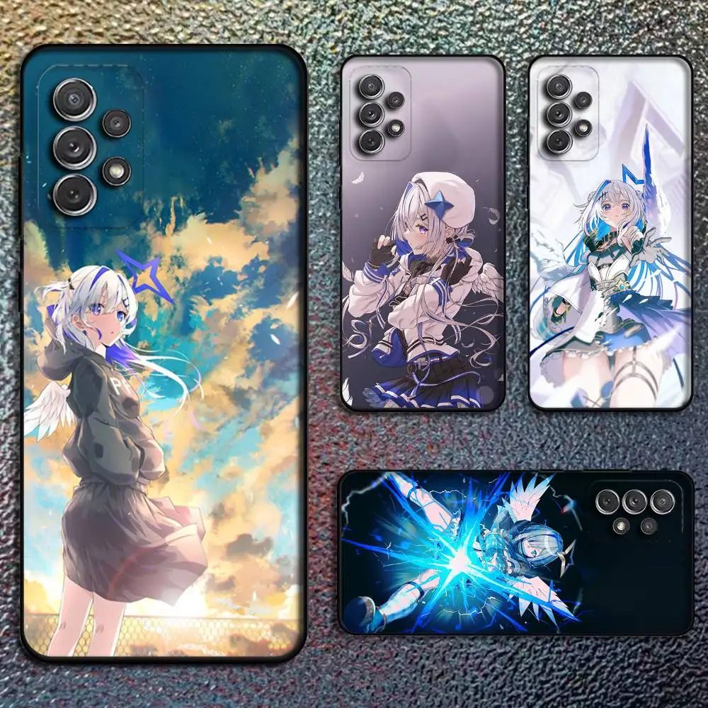 

Cartoon Amane K-Kanata Phone Case For Samsung S 25,24,23,22,30,21,10,9,Ultra,Plus,Lite,FE,4,5G Black Soft Case