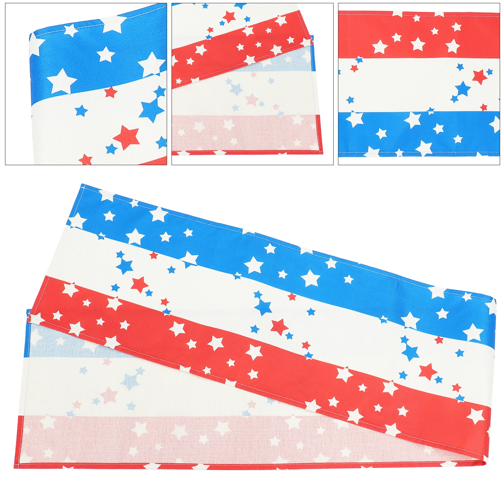 

Linen Tablecloth Independence Day Cloth Table Runner Table Decoration Banquet Dining Cloth Festival nament Independence Day
