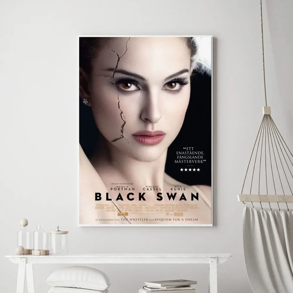 Film Black Swan Natasha Poster Vintage Poster Prints Art Home Painting Bathroom Kitchen Bar Accessories Wall Sticker Small Size