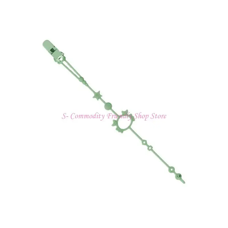 85AE Silikon Schnuller Kette Einstellbare Baby Zahnen Spielzeug Strap Armband Drop-proof