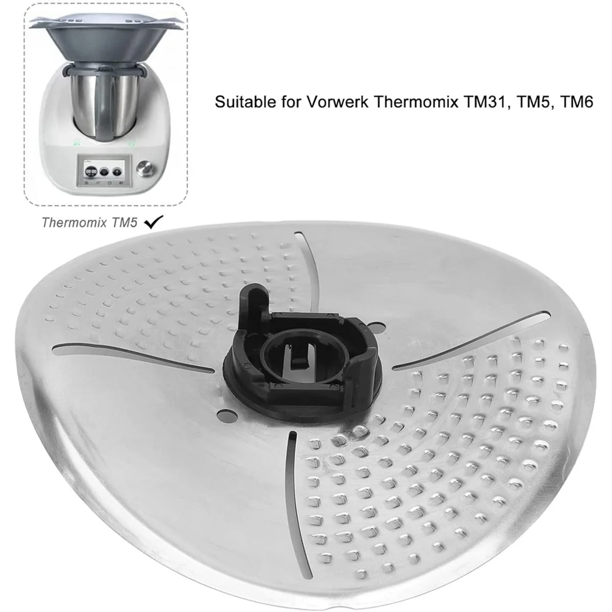 2PCS für Thermomix TM5/TM6/TM31 Ersatz Klinge Schutzhülle Lebensmittel Klasse Schutz Kochen Maschine Abdeckung