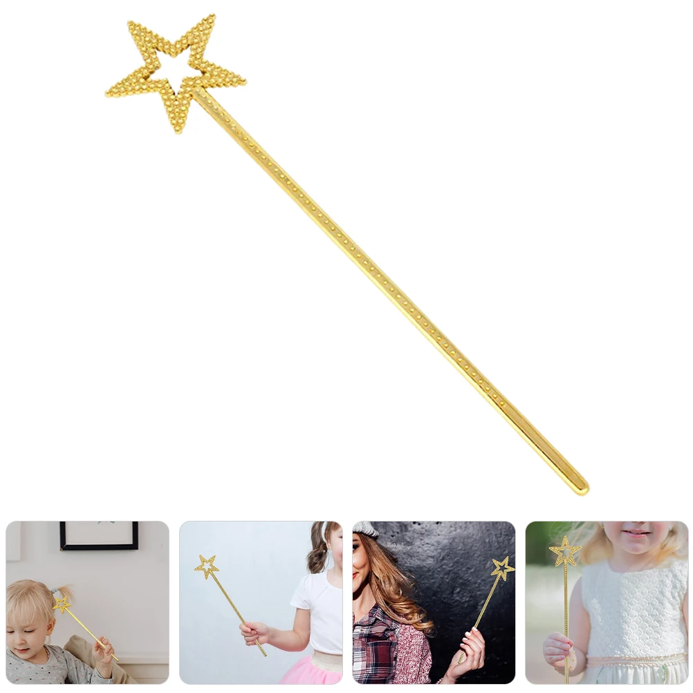 

Sparkling Star Fairy Wand For Girls Angel Wand Children Party Performance Prop Birthday Gift 2024 New Costume Accessory