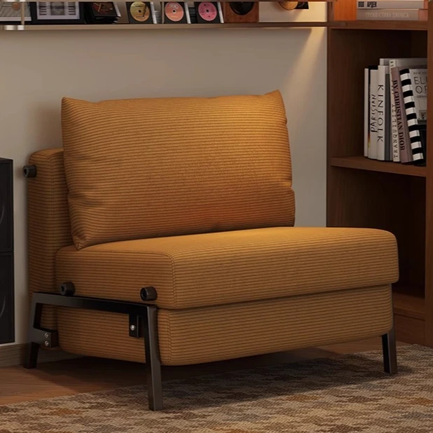 2025 New Model Foldable Dual Purpose Single-Person Space Saving Small Apartment Extendable Bed Balcony Extendable Sofa