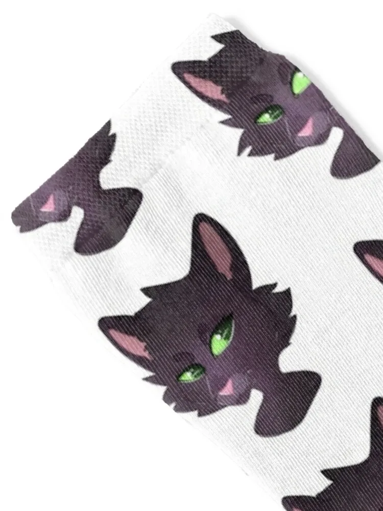 Hollyleaf Warrior Cats Socks هدايا الشتاء جورب التدفئة الهيب هوب الجوارب النسائية والرجال