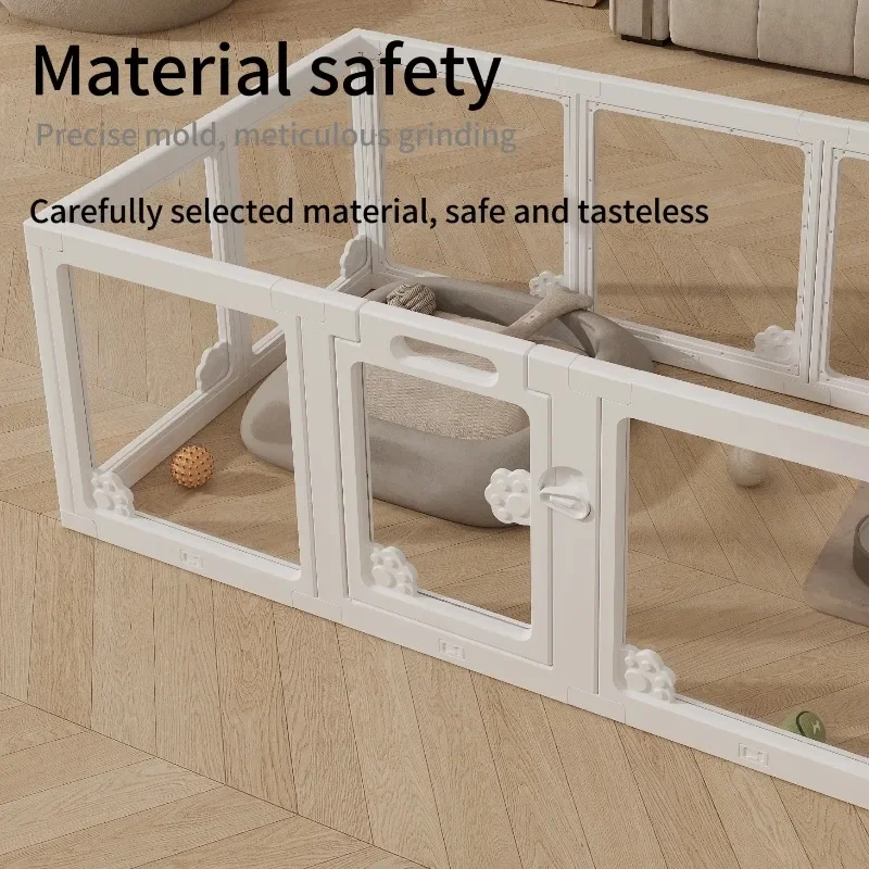 Pet Fence Indoor Portable Expandable Foldable Fence Small and Large Dog Ct Barrier Pen