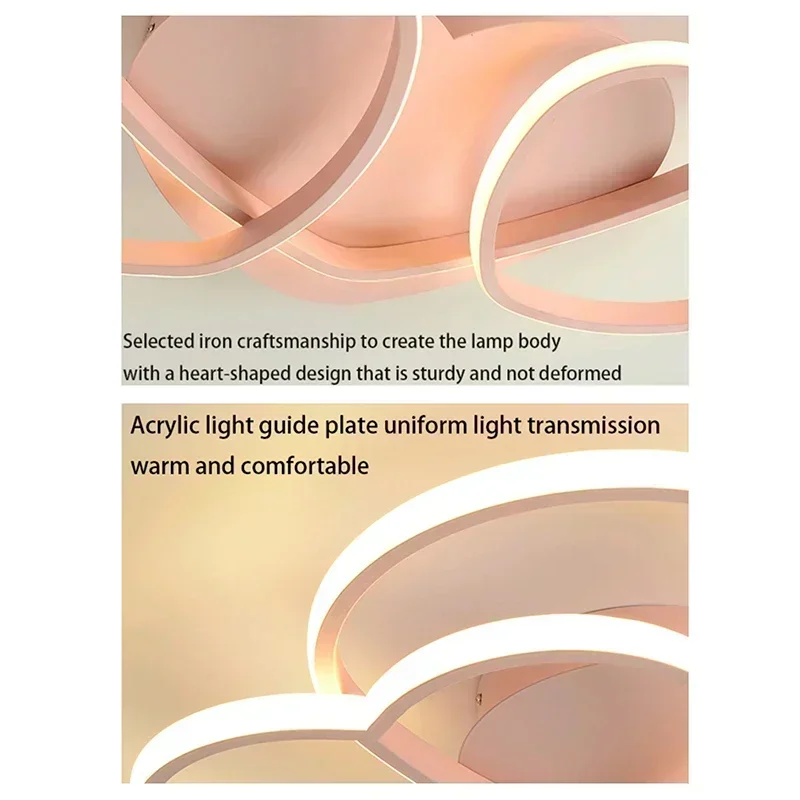 SANDYHA 2023 الشمال LED ضوء السقف غرفة الاطفال مصباح أنيق ديكور المنزل تركيبات السقف لغرفة النوم ومساحة الأطفال