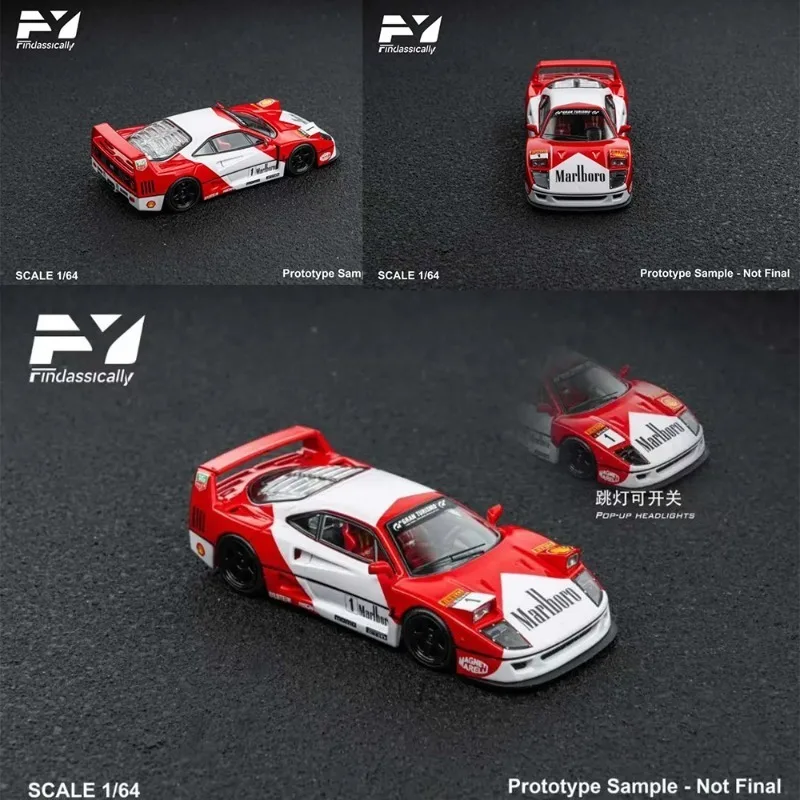 

Finclassically 1:64 Ferrari F40 Premium Alloy Diecast Car Model Pre-sale