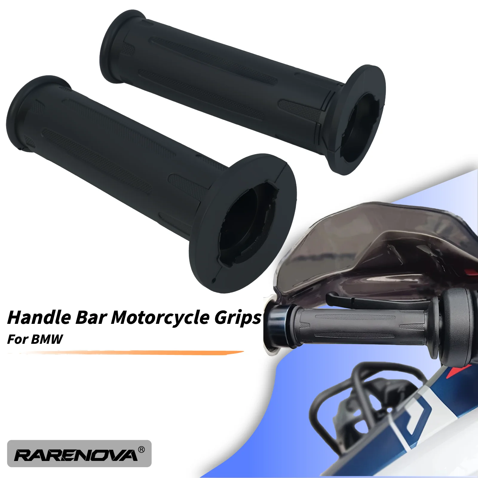 

For BMW Rubber Hand Grips Cover For BMW R1200GS R1250GS ADV R1200RS S1000RR S1000XR S1000R Motorcycle Handle Bar Rubber Cover