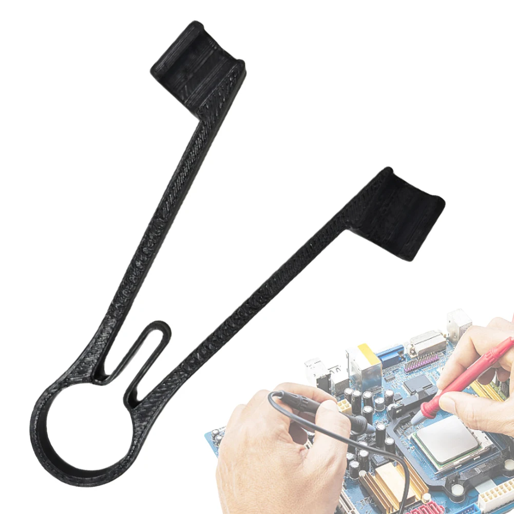 

5pc Multimeter Probe Holder Plastic Meter Needle Test Lead Probe Holder Stand One-handed Multimeter Probe Stand to Adjust Equipt