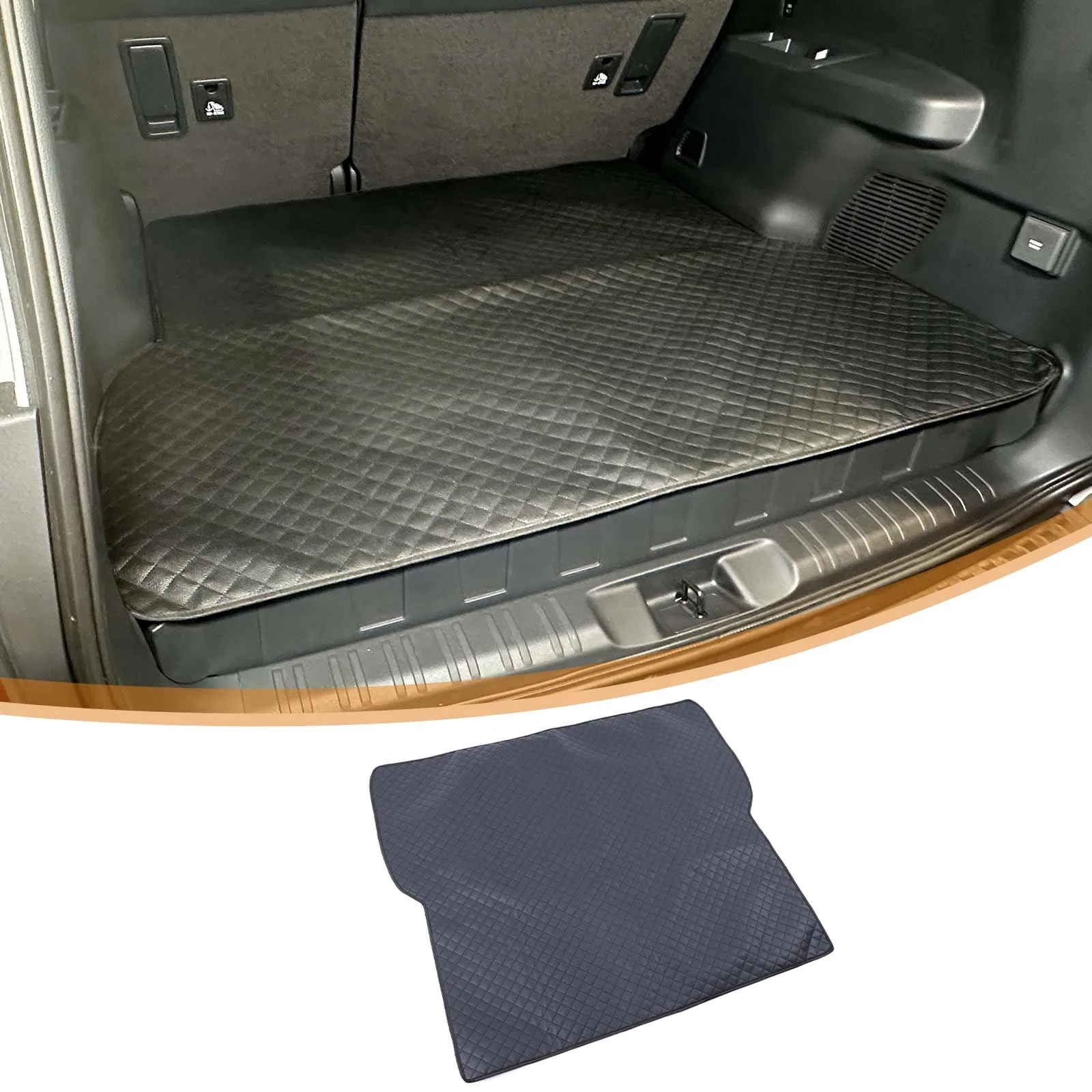 

Для Toyota Land Cruiser Prado LC250 2024 2025 Коврик в багажник Прочные напольные коврики Всепогодные коврики Защитный ковер Автомобильные аксессуары