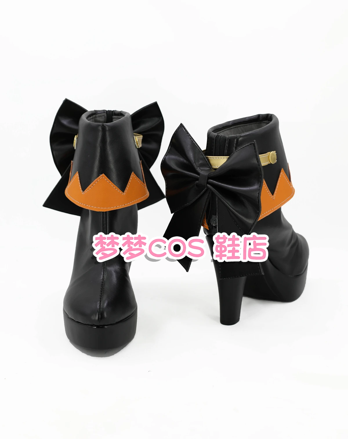 Chaussures de Cosplay DATE A LIVE Natsumi, bottes de carnaval d'halloween, talons hauts sur mesure