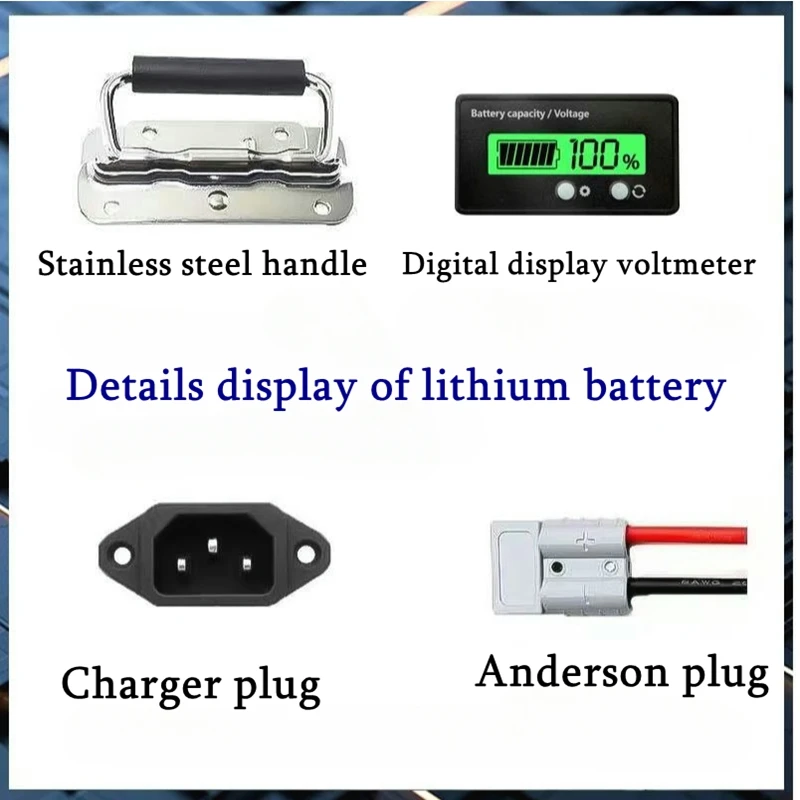 Akumulator litowo-żelazowo-fosforanowy (LiFePO4) 40Ah 60V 45Ah 50Ah 60Ah do mini trójkołowego roweru elektrycznego dla dorosłych o mocy 3000W i pojazdów elektrycznych z osłoną.