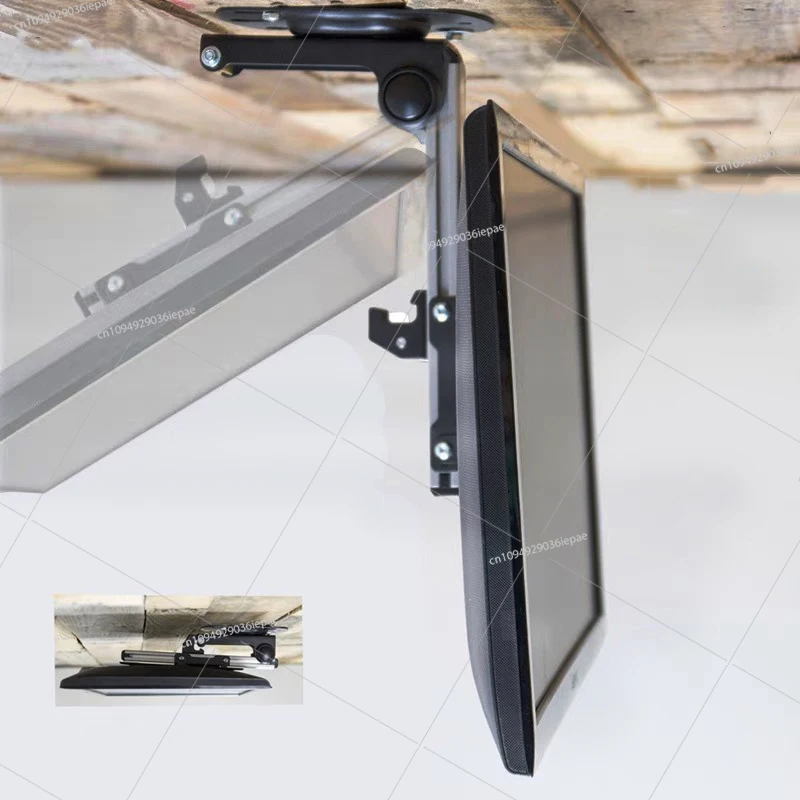 

Folding TV hanger 17-37 inch monitor, car RV ceiling lifting screen, suitable for hole spacing below 40 inches