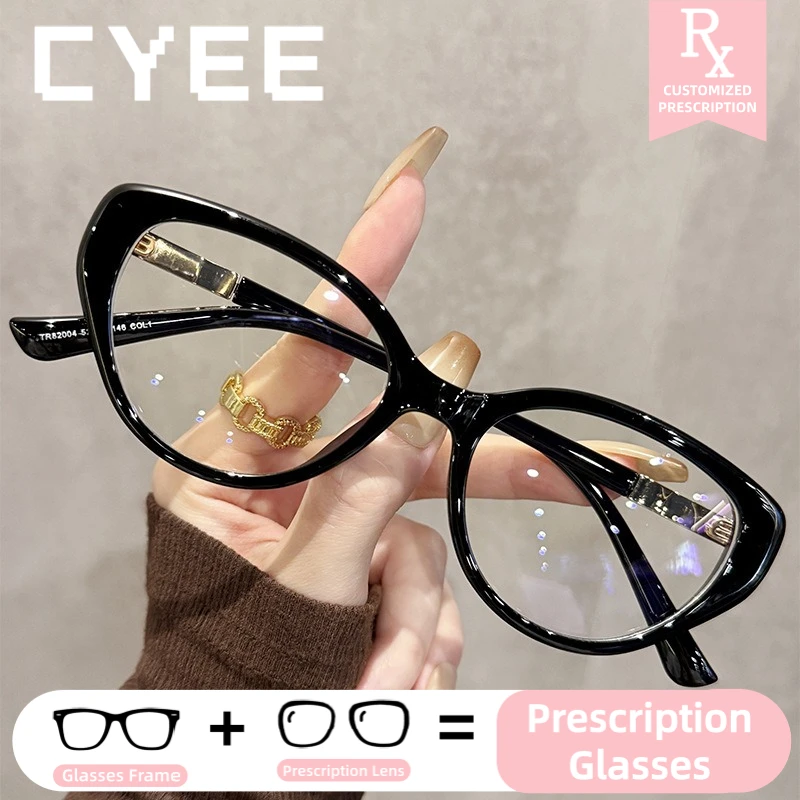 

Очки CYEE для взрослых: модные фотохромные линзы для близорукости, прогрессивные линзы, женские очки по индивидуальному рецепту, оптические очки