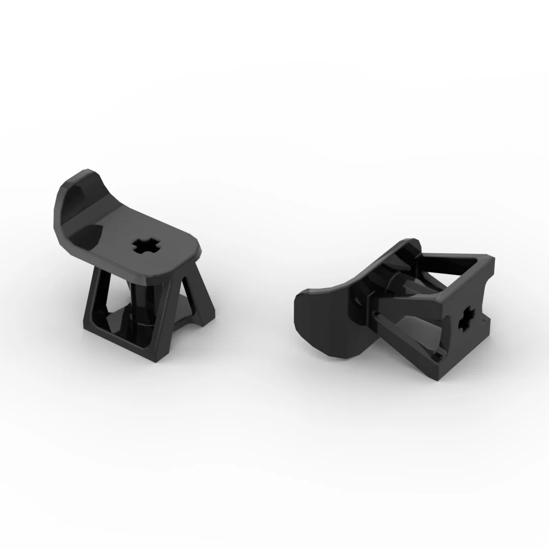 

Small particle building block MOC 6813 racing wheel axle hole double wishbone suspension block, wheel eyebrow assembly toy parts
